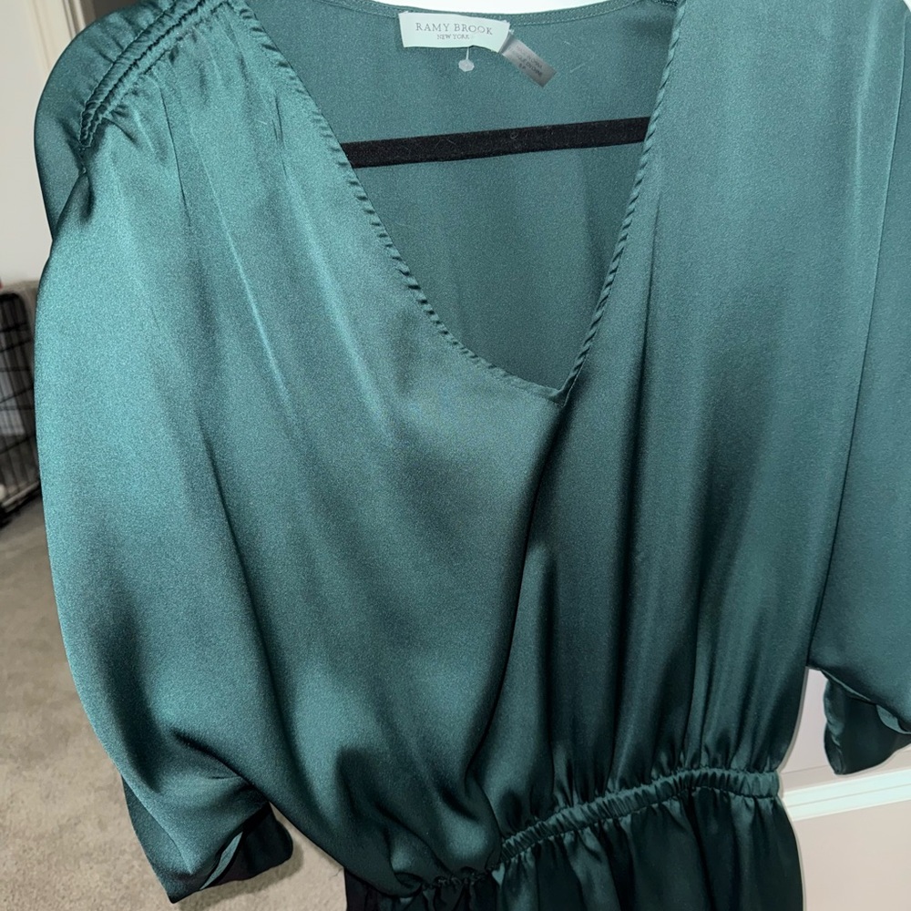 Ramy Brook beautiful green blouse size S